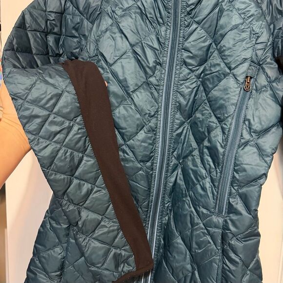 Lululemon Run Turn Around Women’s Reversible Jacket Alberta Lake/Black 4 Goose - Picture 3 of 9